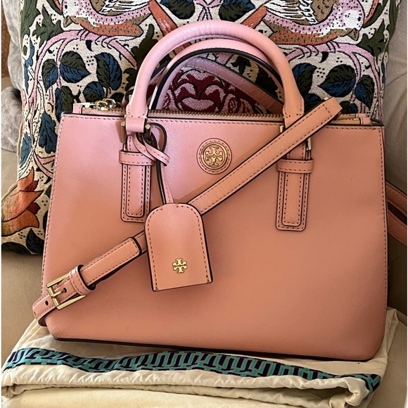 Tory Burch Robinson double zip bag - Picture 2 of 16